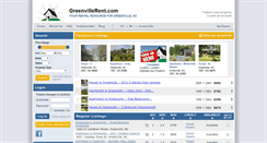Desktop Screenshot of greenvillerent.com